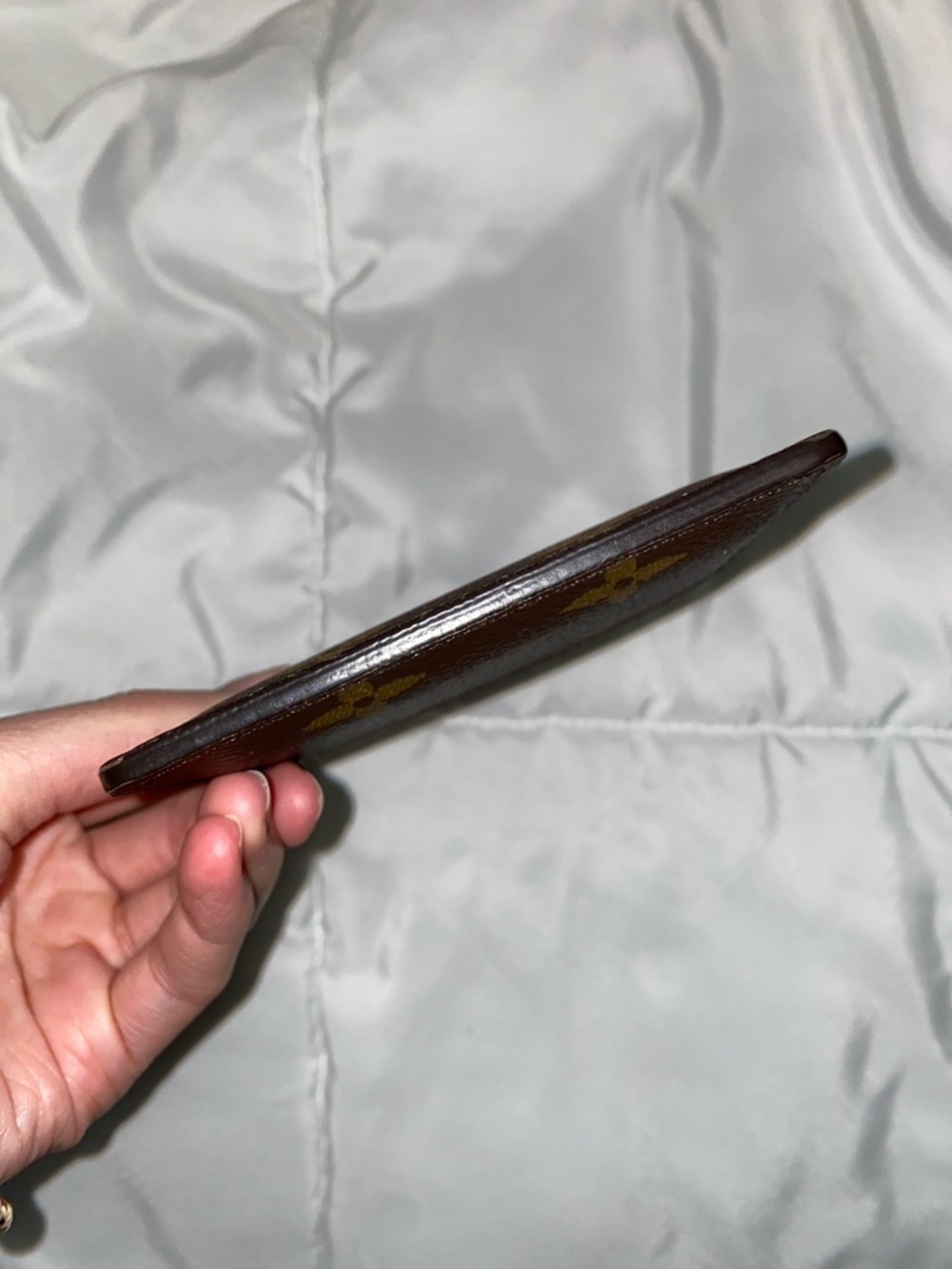 Louis Vuitton Monogram Card Slot Holder in Brown and Tan - Picture 2 of 3